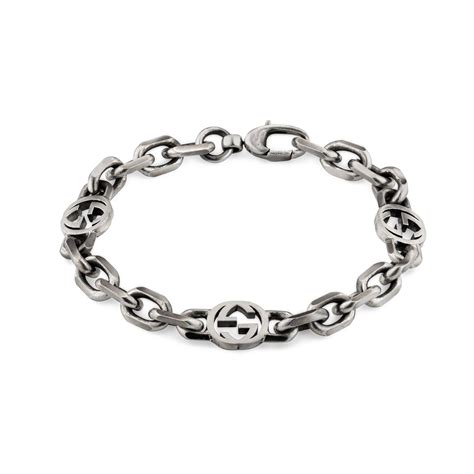 best gucci silver bracelet|gucci silver bracelet for men.